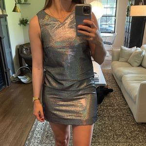 & Other Stories Holographic Dress